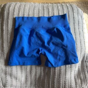 Bright blue gym shorts size XS